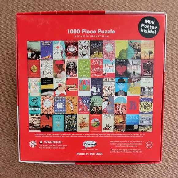 LOVE STORIES by Re-marks JIGSAW PUZZLE 1000 pieces - Picture 4 of 8